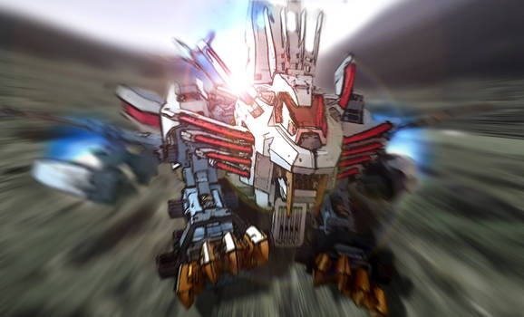 Zoids: Blade Liger Mirage charge!