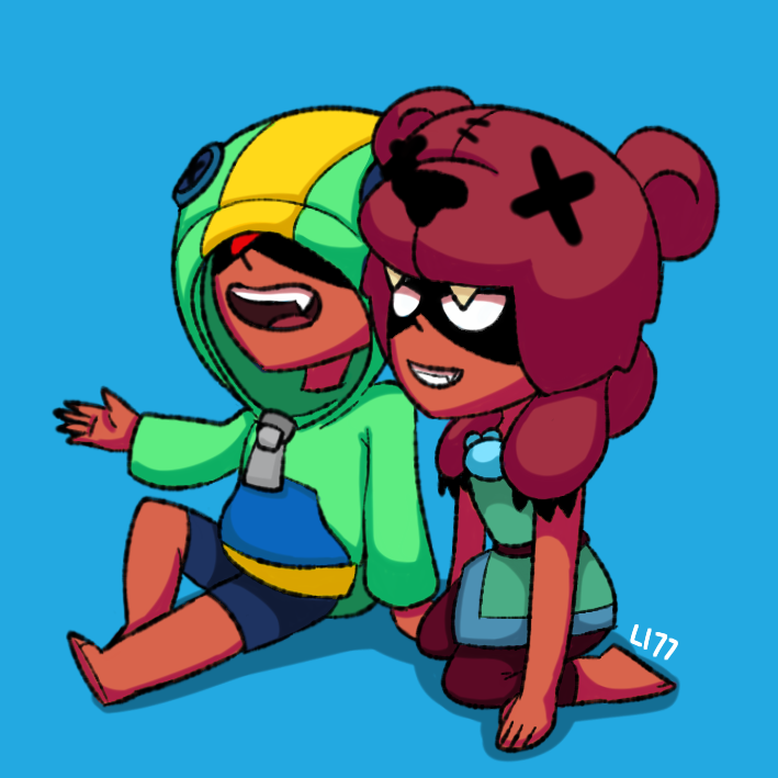 Leon and Nita | Brawl Stars by Lazuli177 on DeviantArt