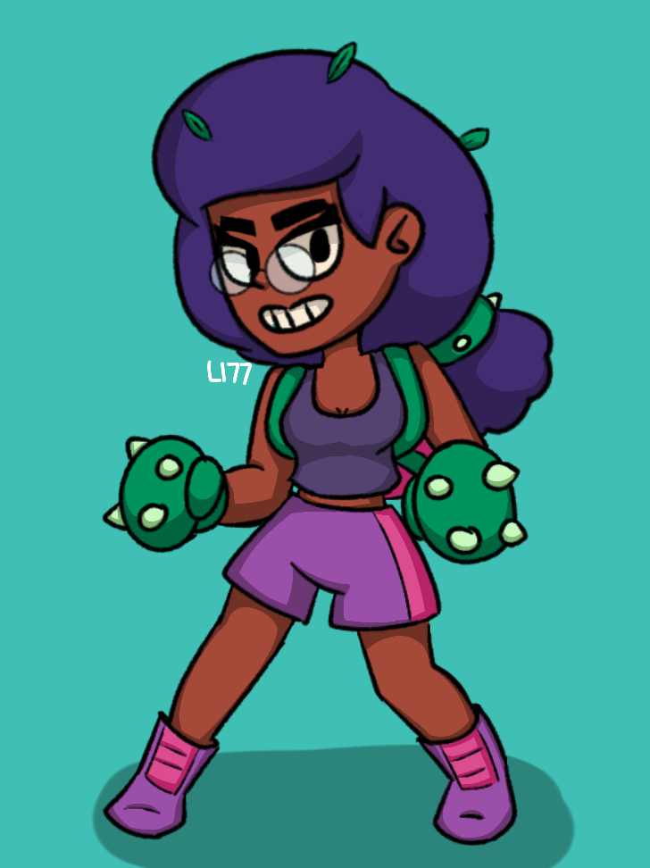 Rosa Brawl Stars By Lazuli177 On Deviantart - brawl stars cactus character