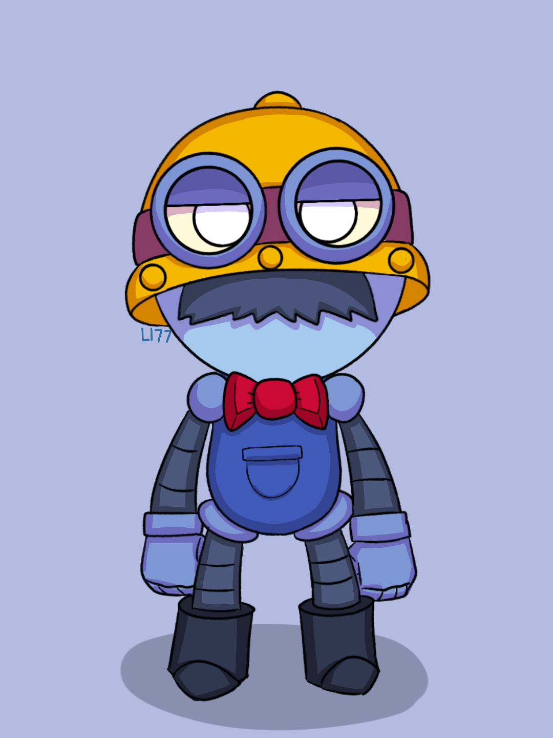 Mustache Carl | Brawl Stars by Lazuli177 on DeviantArt