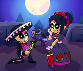 Poco and Calavera Piper | Brawl Stars