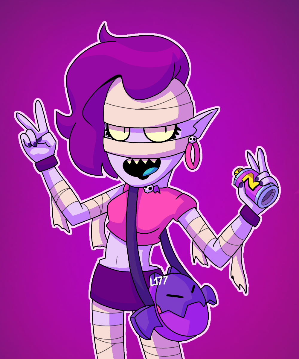 Emz | Brawl Stars by Lazuli177 on DeviantArt