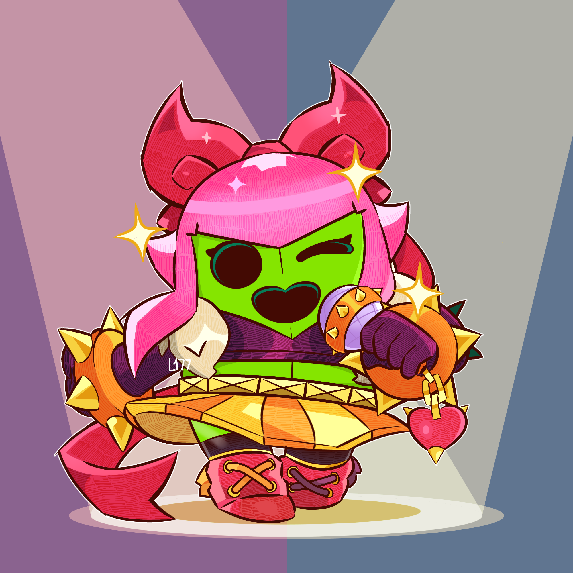 Melodie Spike | Brawl Stars by Lazuli177 on DeviantArt