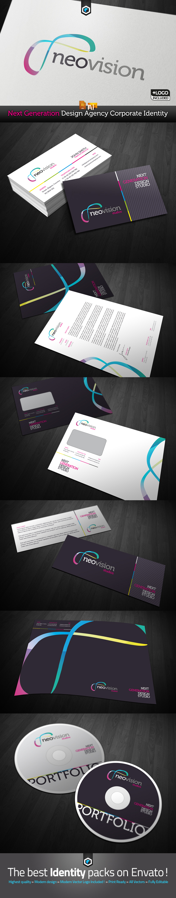 RW NeoVision Design Studio Corporate Identity