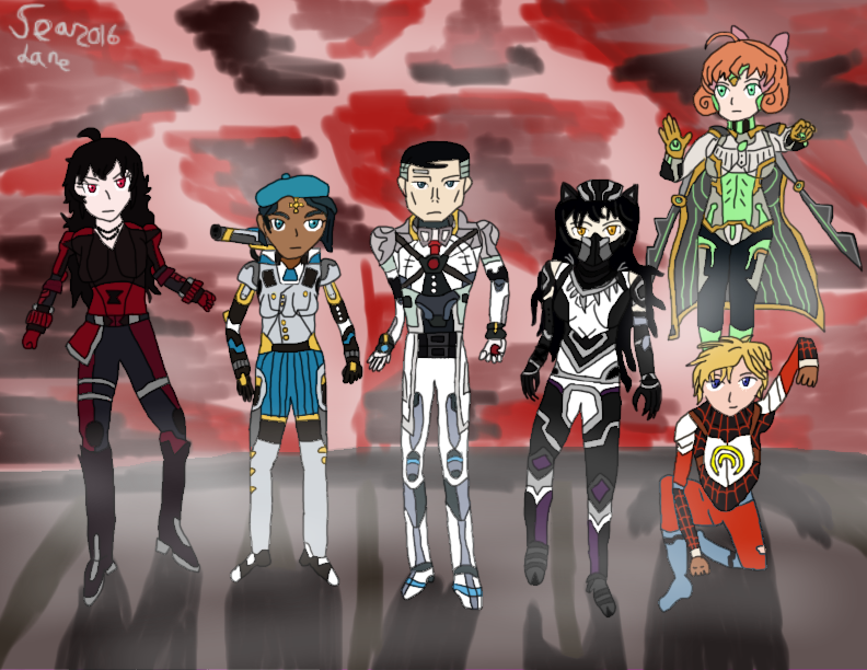 Stark Rwby RWBY Civil War: Team Stark Wood by GrimZombieArtz on DeviantArt