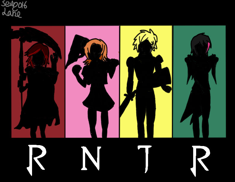 Team RNJR (silhouette) by GrimZombieArtz on DeviantArt