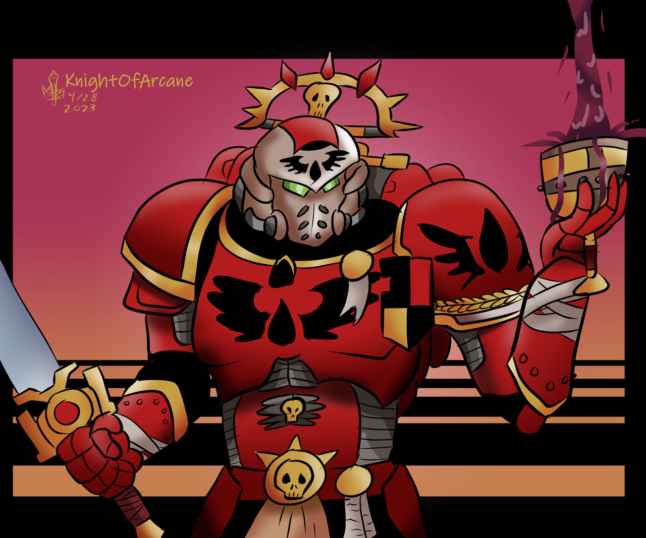 Angel Simp Patreon Poll: Blood Angel by GrimZombieArtz on DeviantArt