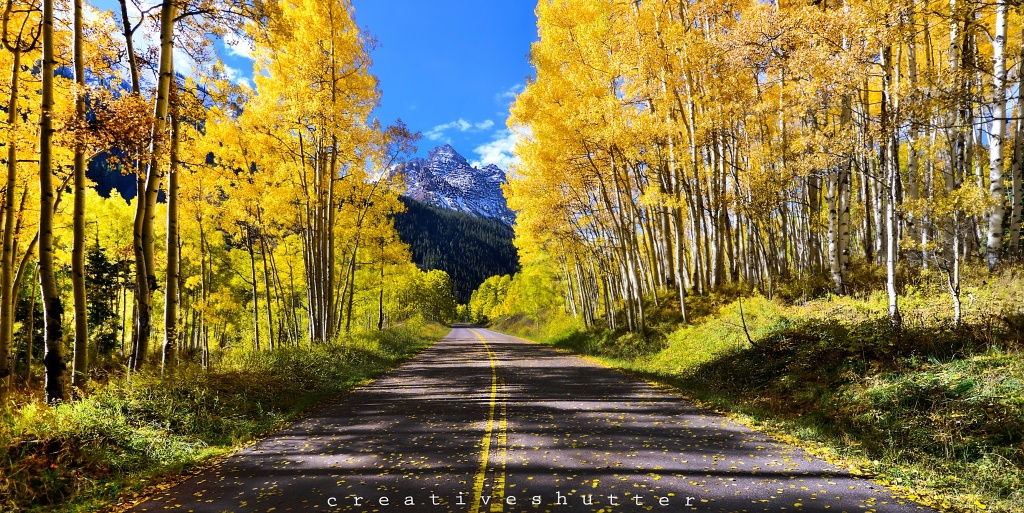 Way to maroon bells