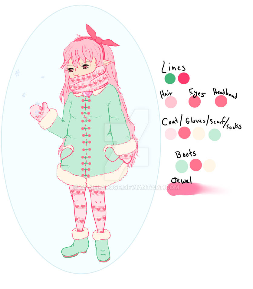 Adoptable Auction [PP]: Winter Elf END 11/26 by CanelaRose