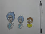Rick and Morty by lRUSU