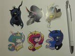 Princesses and villains by lRUSU