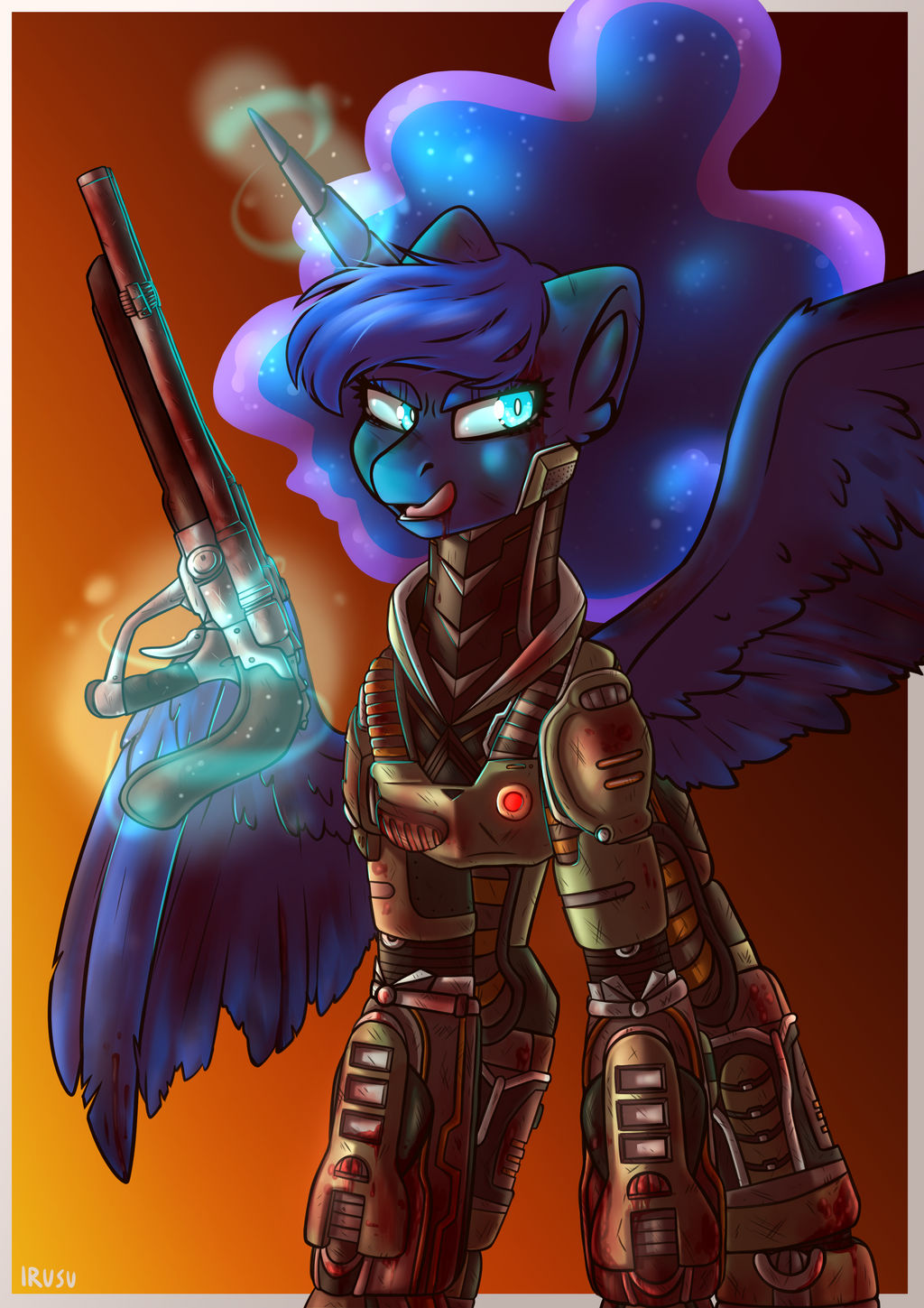 Rip and tear by lRUSU on DeviantArt