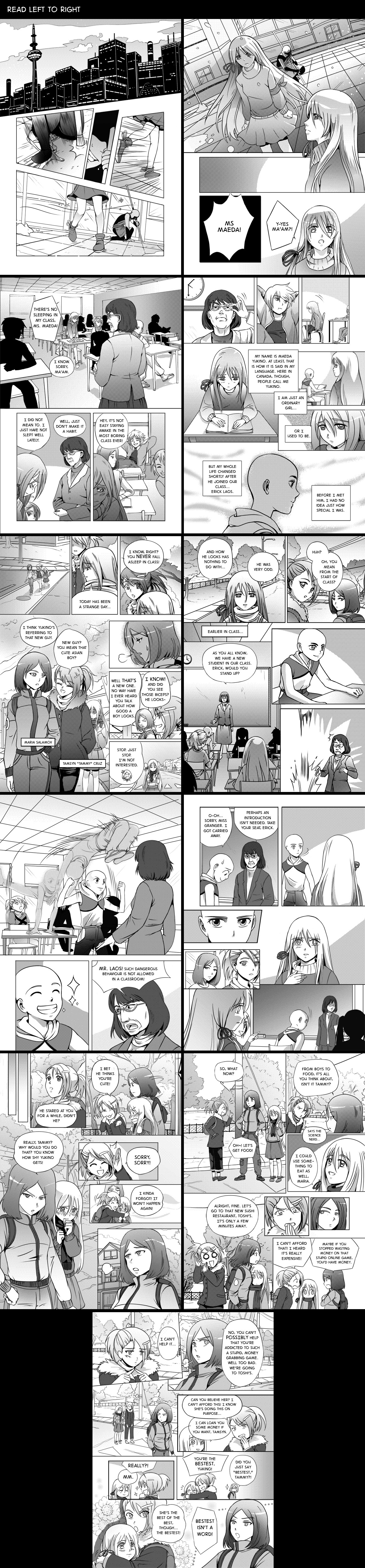 Snowbound - 11 Page Manga Preview