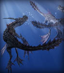 Underwater dragon