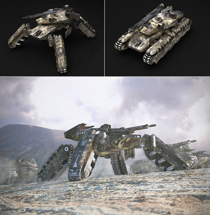 Sci Fi Tank by DpAndrell on DeviantArt