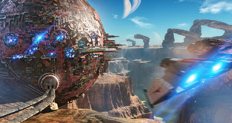 The Canyon Competition 3D The universe of Star War