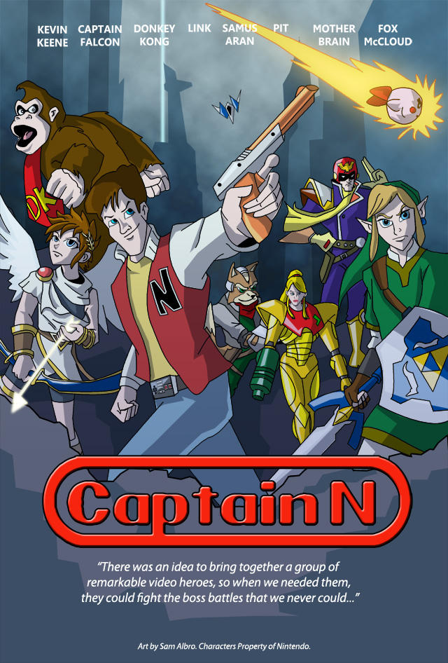 Captain N Poster By N Zero On Deviantart
