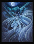 Moonlight Unicorn by silvestris