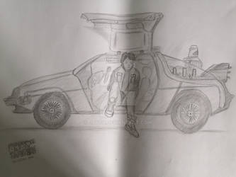 BTTF Delorean 2015