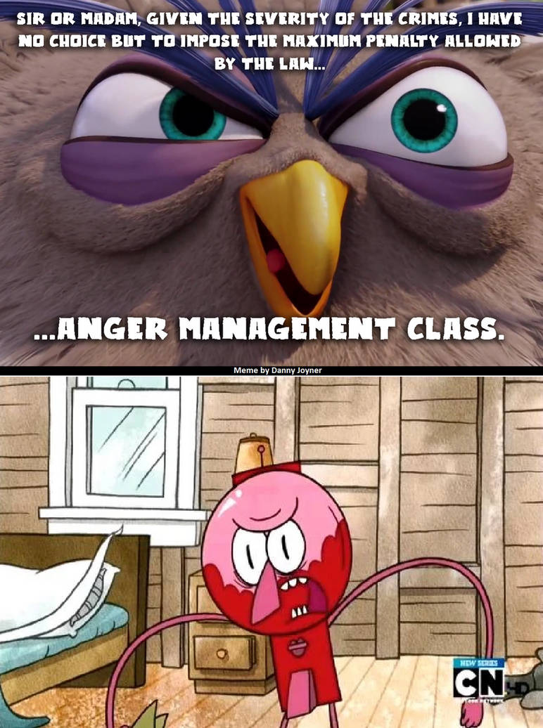 Peckinpah Sentence Benson to Anger Management by kimstember on DeviantArt