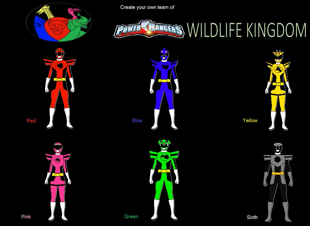 My Own Power Rangers Team (1) by kimstember on DeviantArt