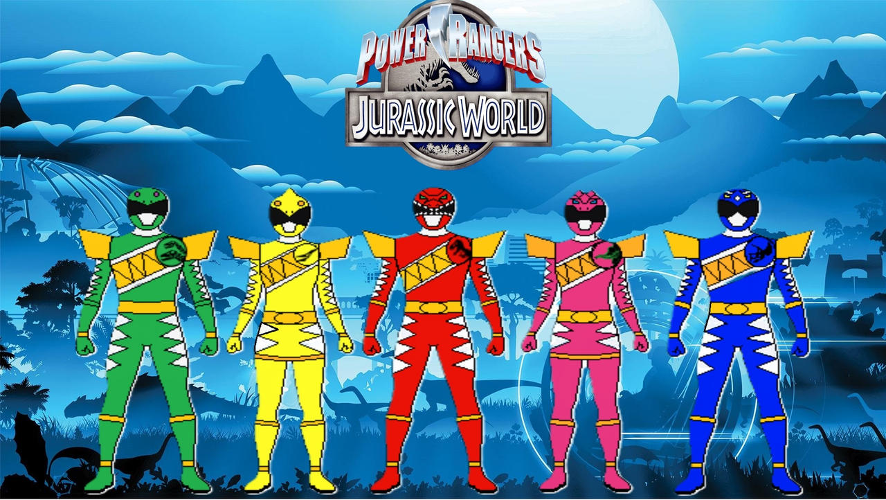 Power Rangers Jurassic Rise Power Rangers Jurassic World Poster by kimstember on DeviantArt