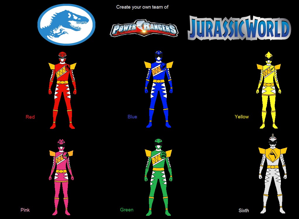 My Own Power Rangers Team (2) by kimstember on DeviantArt