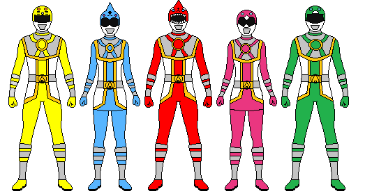 Power Rangers Aquatic Storm by kimstember on DeviantArt