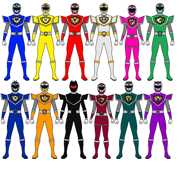 Royal Knight Rangers (Redesigned) by kimstember on DeviantArt