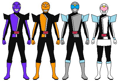 Cyber Beast Extra Rangers by kimstember on DeviantArt