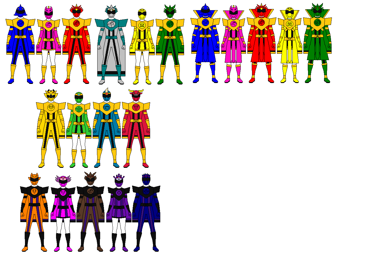 Mystic Guardian Rangers (Full) by kimstember on DeviantArt