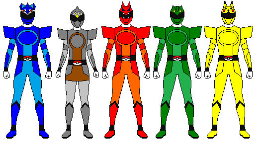 Power Rangers Pokemon Generation by kimstember on DeviantArt