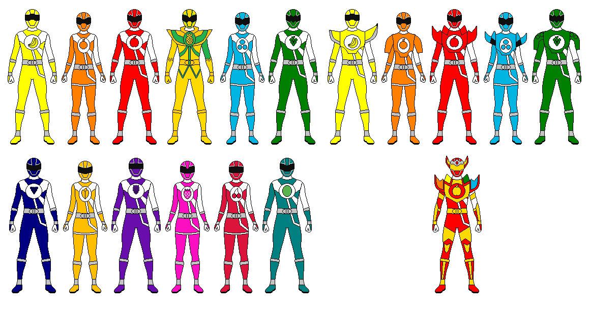 Fudu Ranger Fruit Fury Rangers (Full) by kimstember on DeviantArt