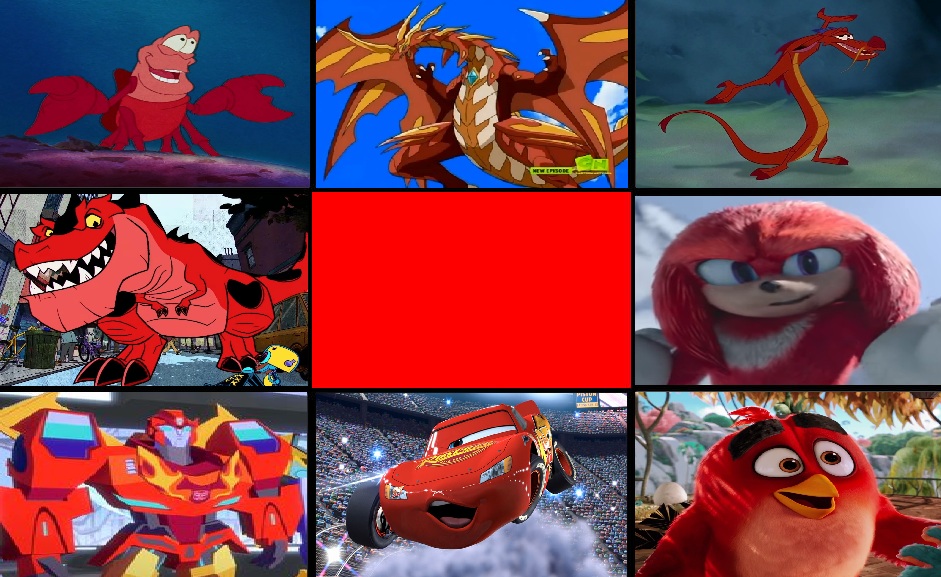 Fast Red Characters My Favorite Red Characters by kimstember on DeviantArt