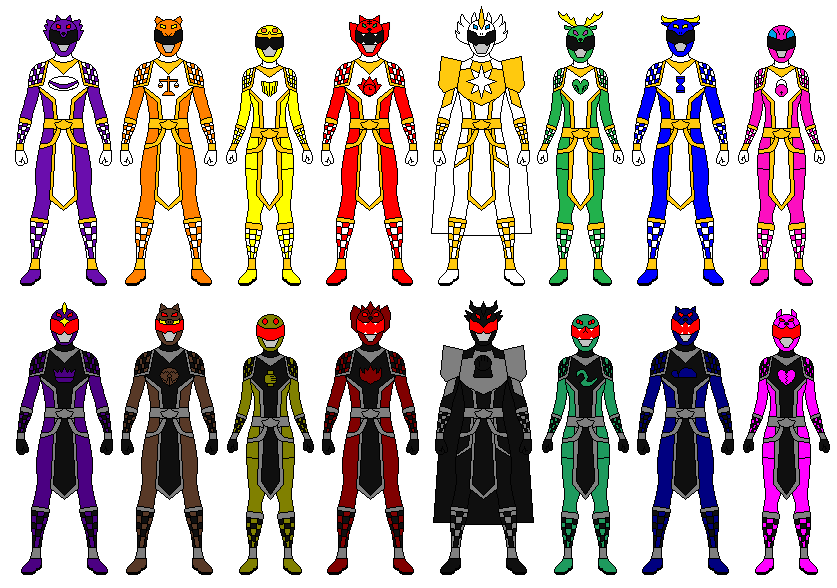 Holy Knight Rangers (Full) by kimstember on DeviantArt
