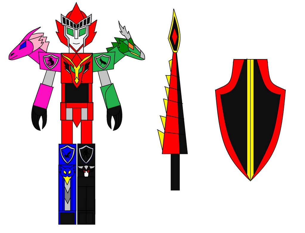 Legend Knight Megazord by kimstember on DeviantArt