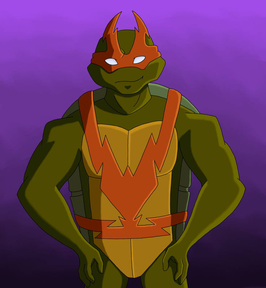 TMNT Shellectro gift art by bluewolf14 on DeviantArt