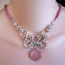 Necklace: Pink Stone