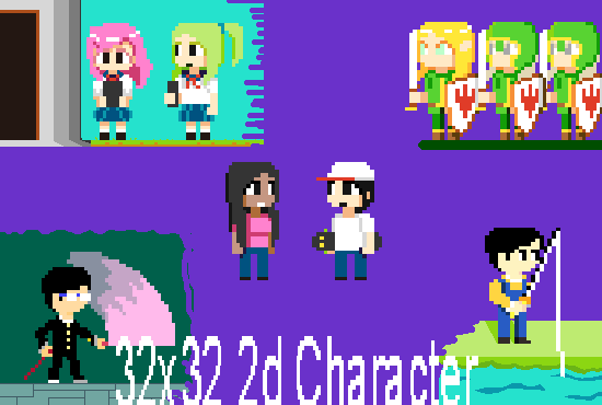 Pixel 32x32 Characters By Heyjeff007 On Deviantart Pixel 32x32 Characters By Heyjeff007 On Deviantart
