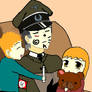 Richtofen with his and Christina's children