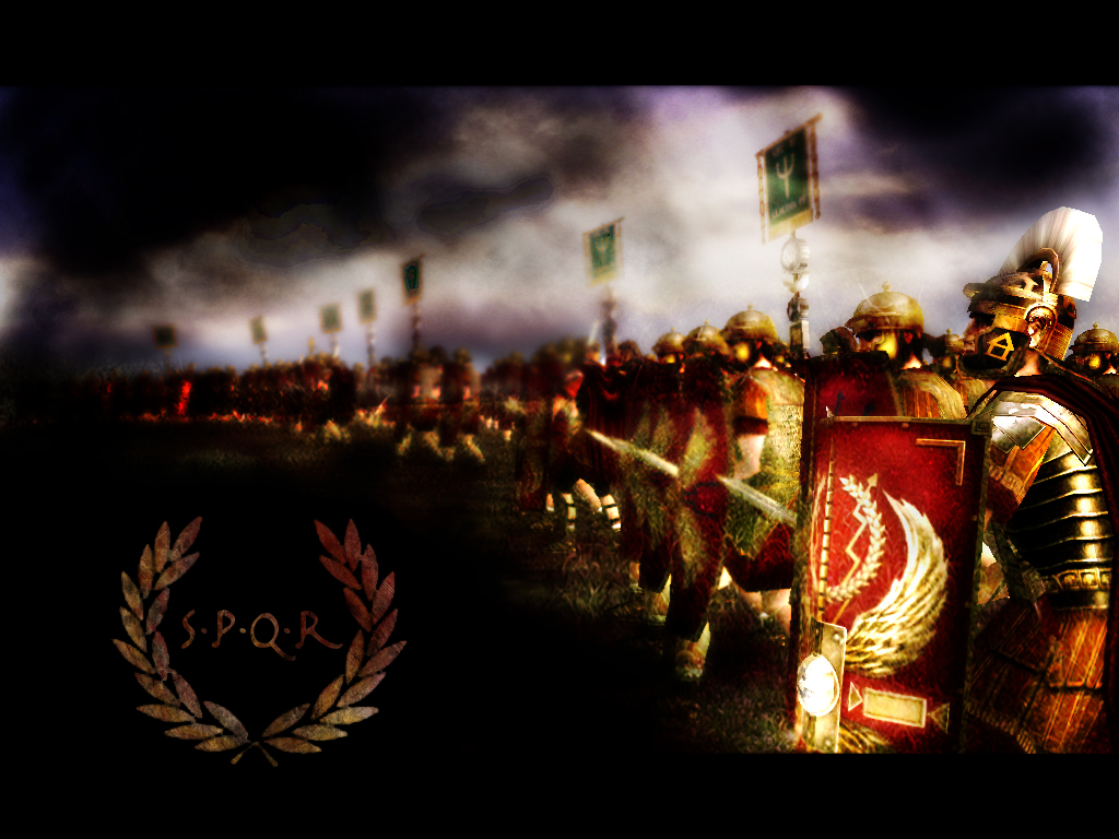 Spqr Metal Rome Roman Spqr Wallpaper