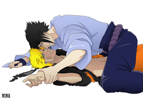 Naruto and Sasuke