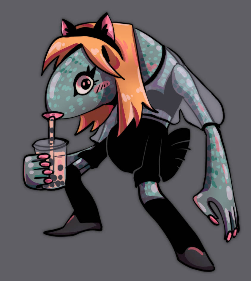 Cod Fish Oc OC: basic fish by NikkiNightArt on DeviantArt