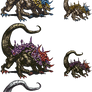 FF Ultima/Omega/Atma Weapon sprite comparison