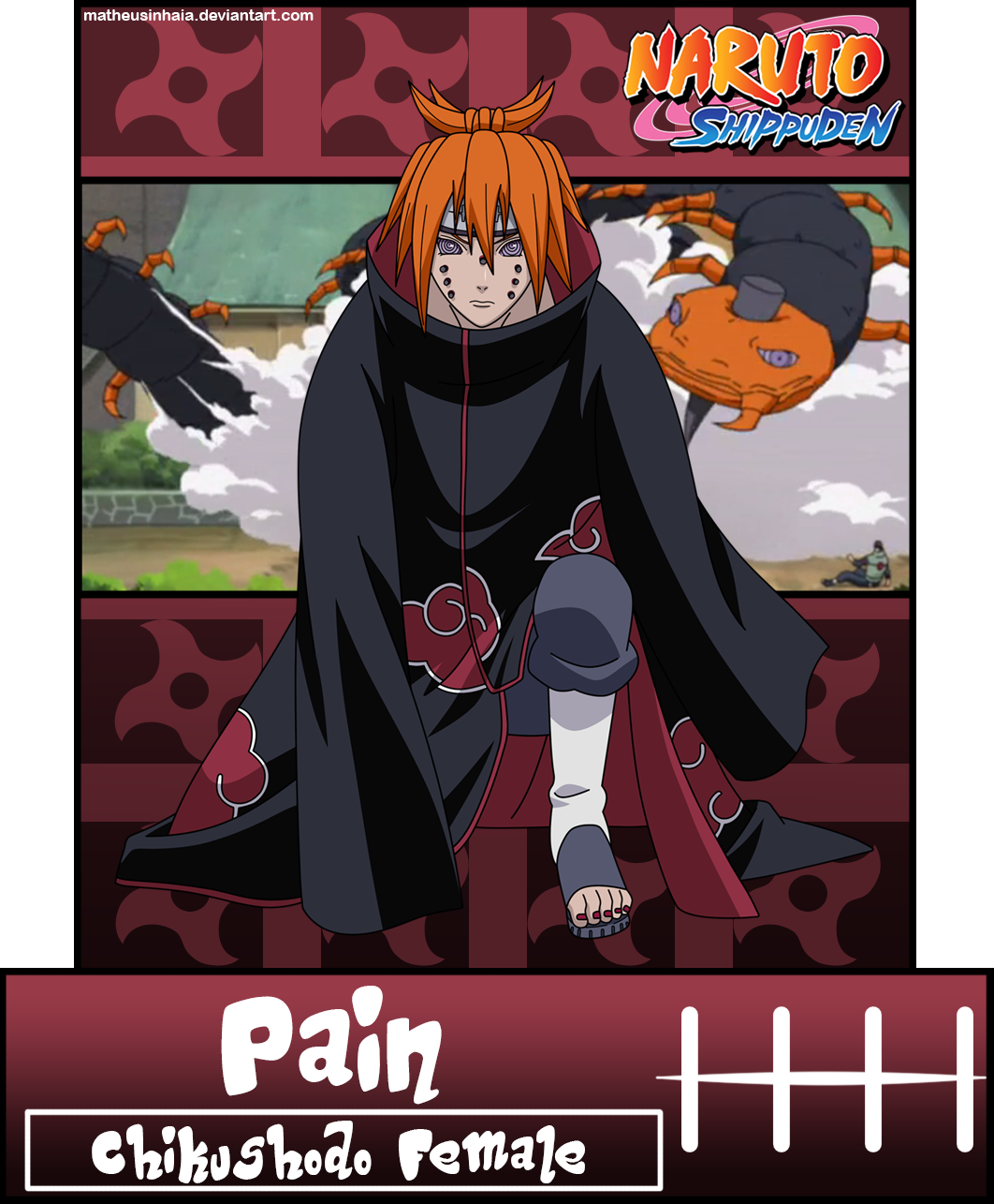 Naruto ShippudenPain (Yahiko) by iEnniDESIGN on DeviantArt