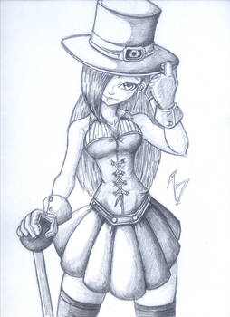 Steampunk girl