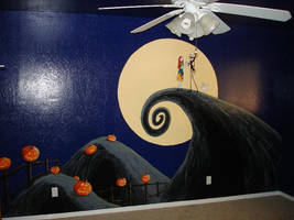 Mural Of Halloweentown