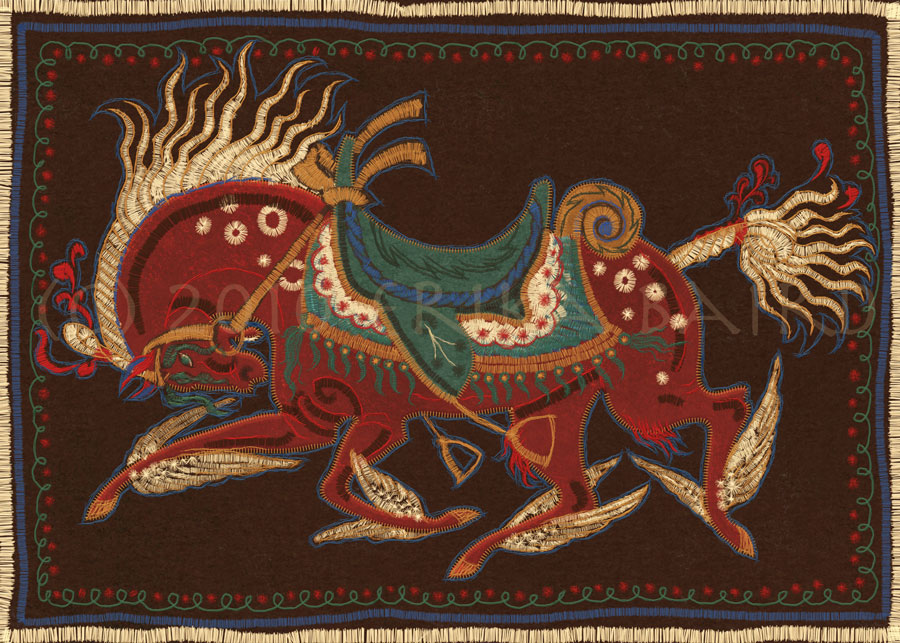 Embroidery Horse