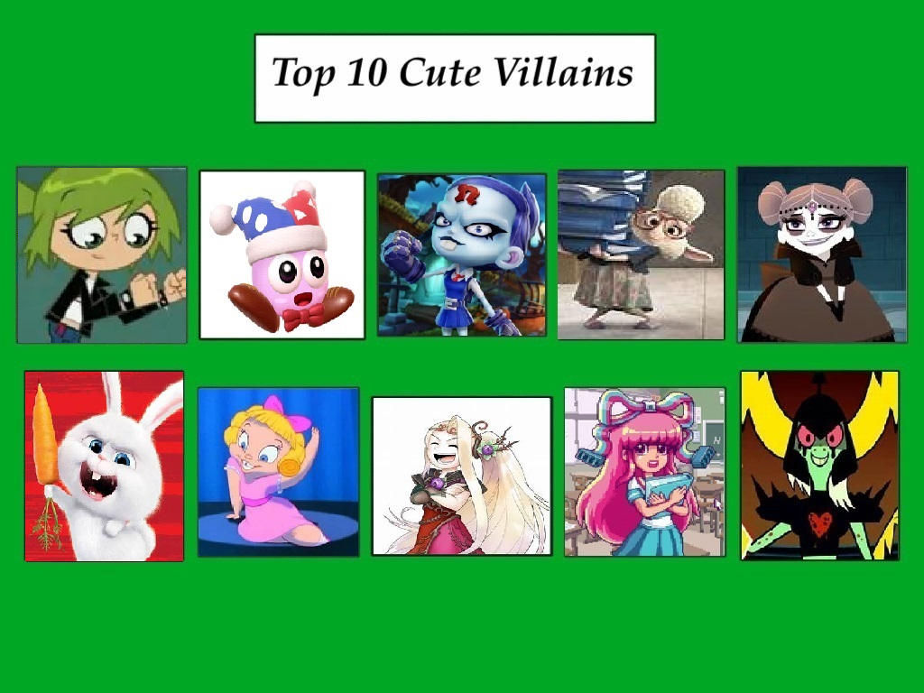 My Top 10 Cute Villains by TheSupremePokeFan on DeviantArt