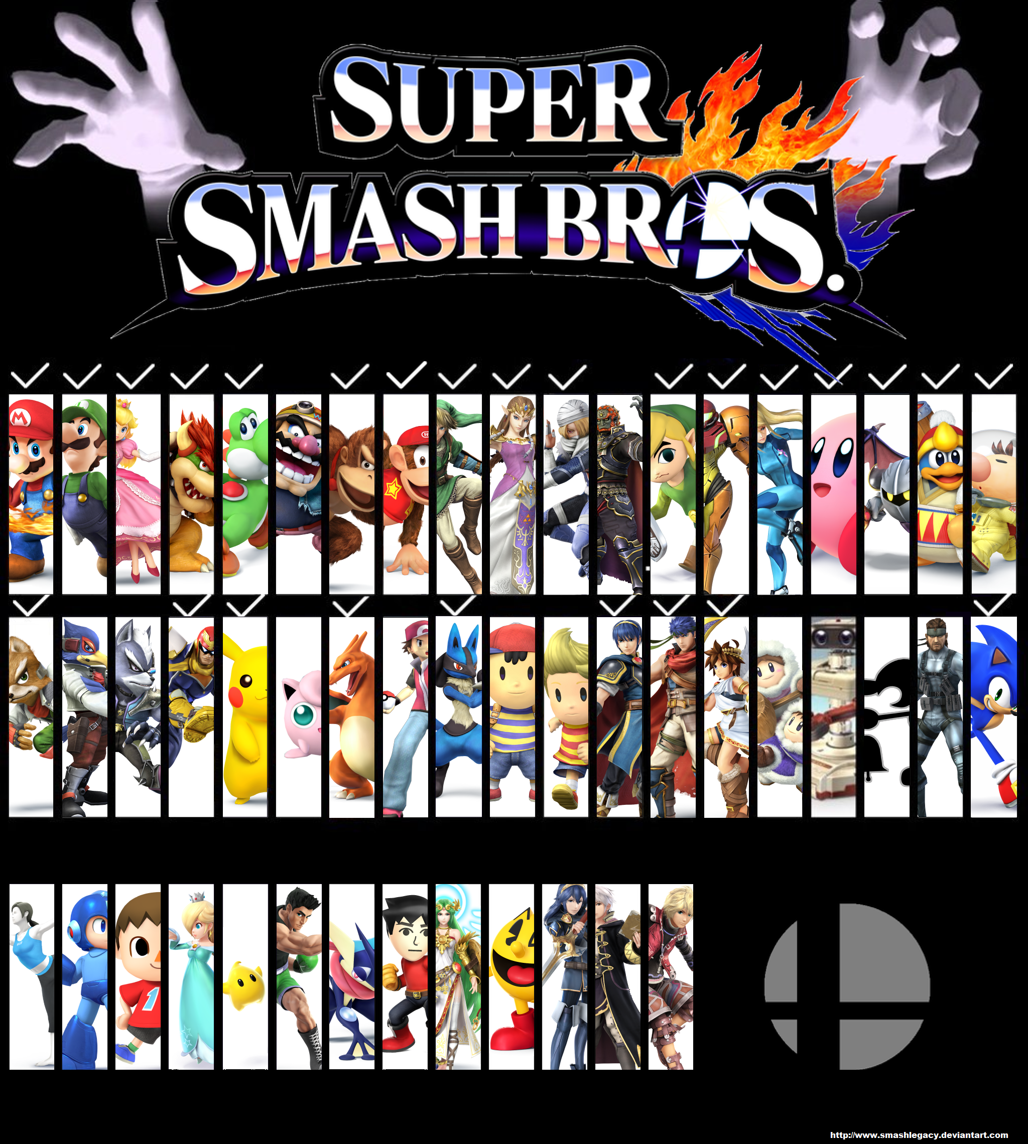 Super Smash Bros for Wii U and 3ds 10th Update